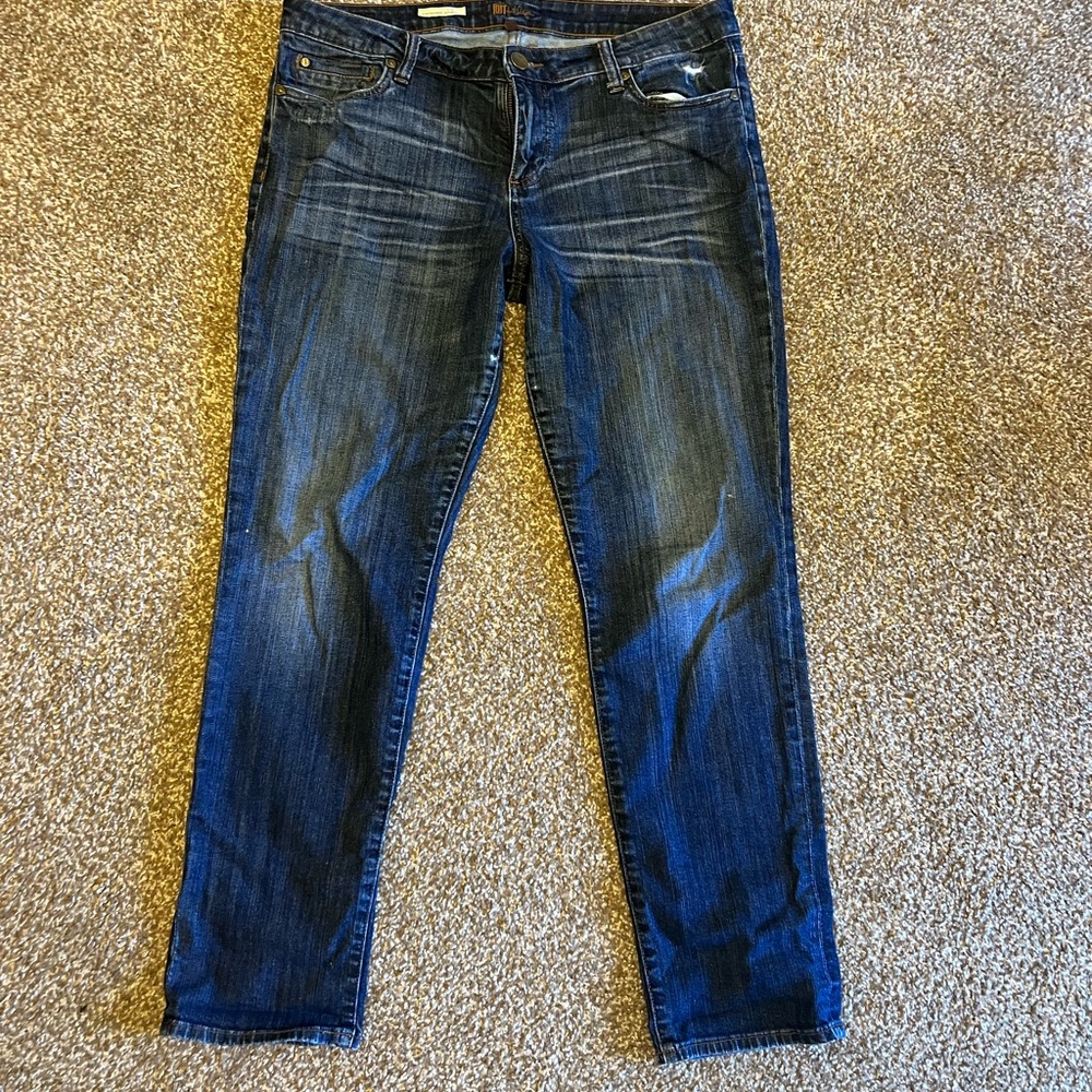 Kut from the Kloth Medium Blue Boyfriend Jeans